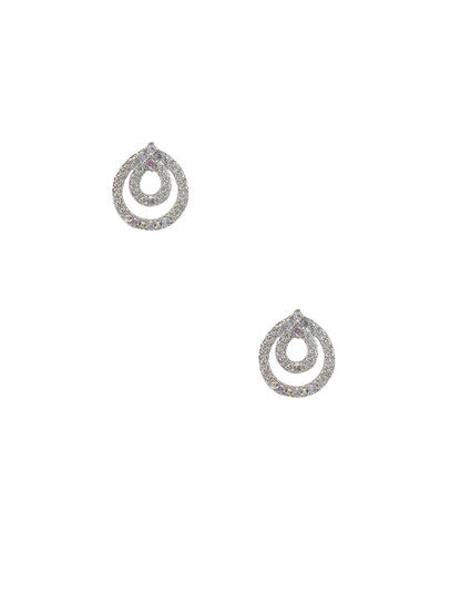 American Diamond  Mangalsutra With Earrings
