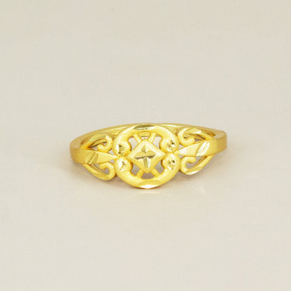 Gold Plated Anti Tarnish Finger Ring for Women