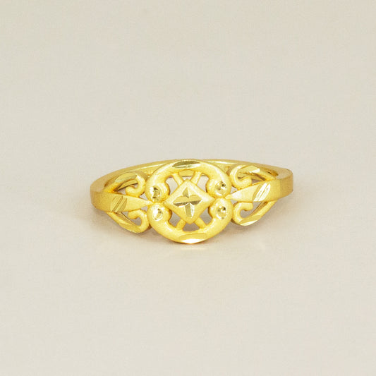 Gold Plated Anti Tarnish Finger Ring for Women