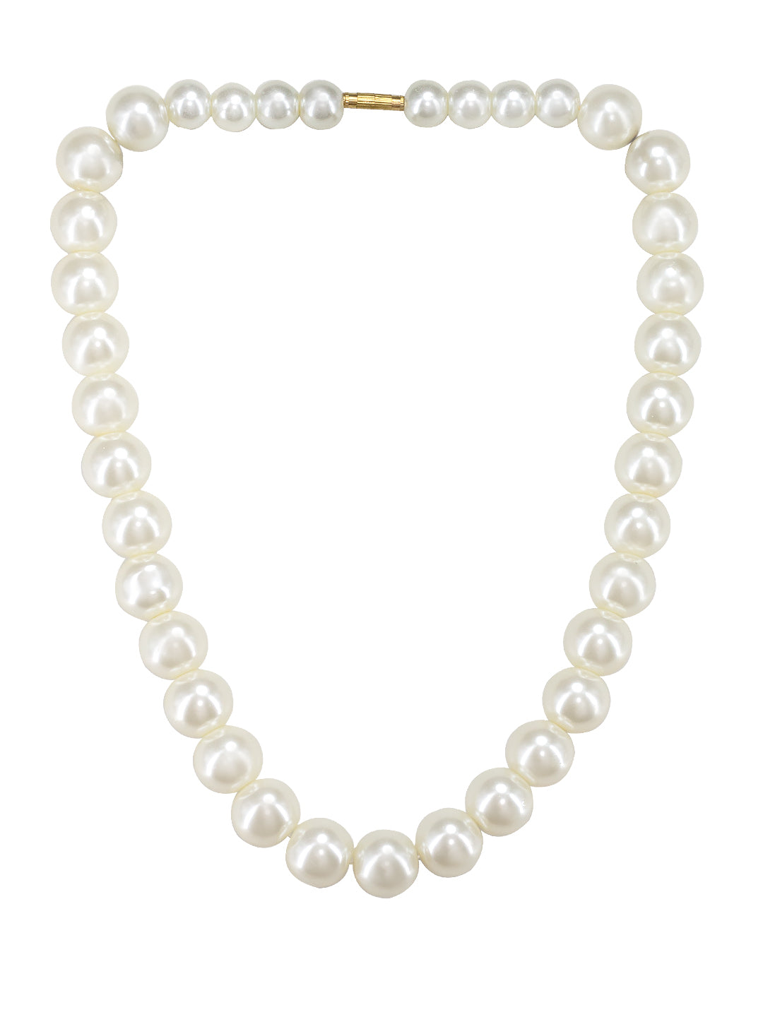 Pearl Beaded Moti Mala Trendy Necklace With Earrings