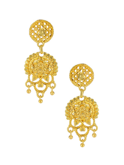 Gold-Plated Traditional Bridal Jewellery Set