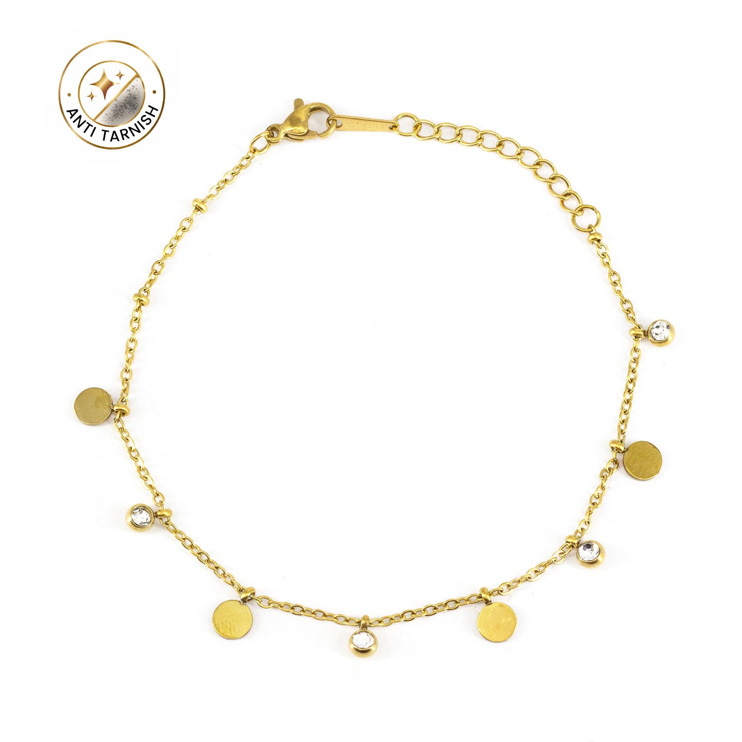 Gold Plated Chain Bracelet for Women