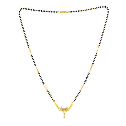 Gold Anti Tarnish AD Mangalsutra for Women