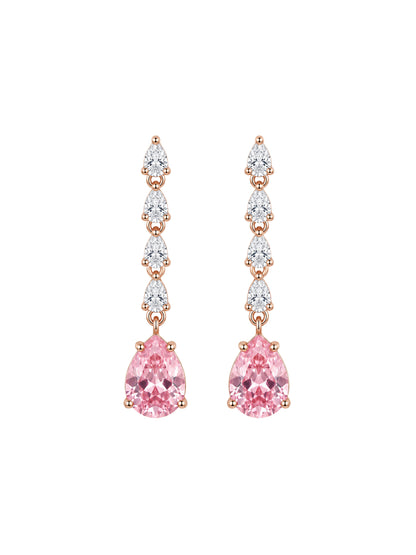 Rose Gold Plated AD Jewellery Set for Women