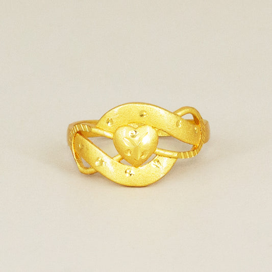 Gold Plated Anti Tarnish Finger Ring for Women