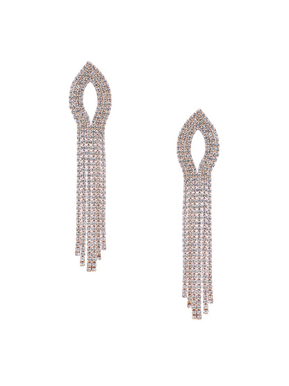 Rose Gold Plated CZ Jewellery Set