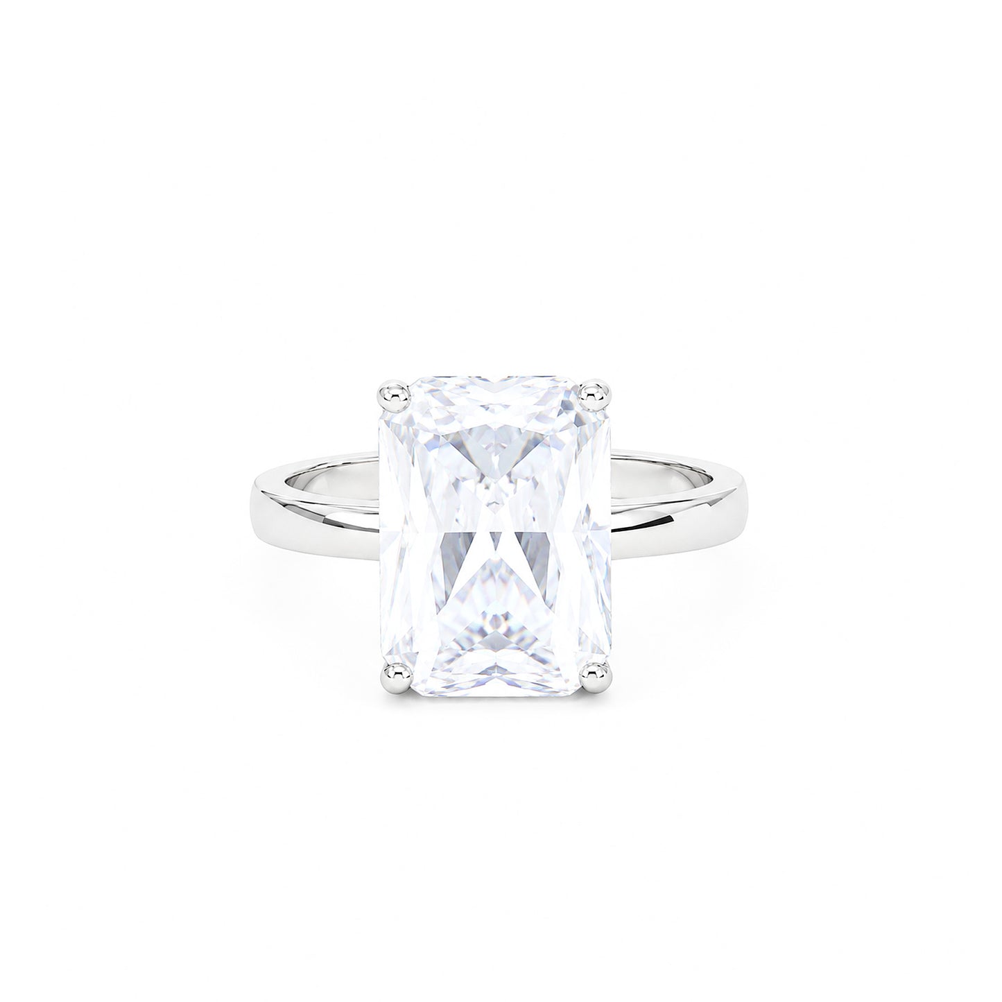 Silver Plated AD Finger Ring for Women