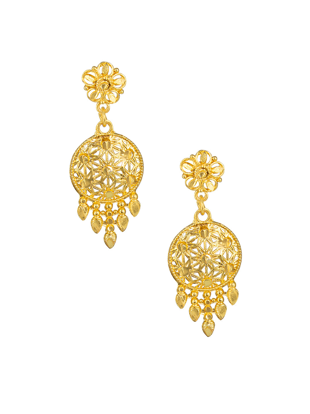 Gold-Plated Traditional Bridal Jewellery Set