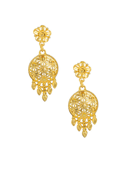 Gold-Plated Traditional Bridal Jewellery Set