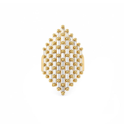 Gold Plated AD Finger Ring for Women