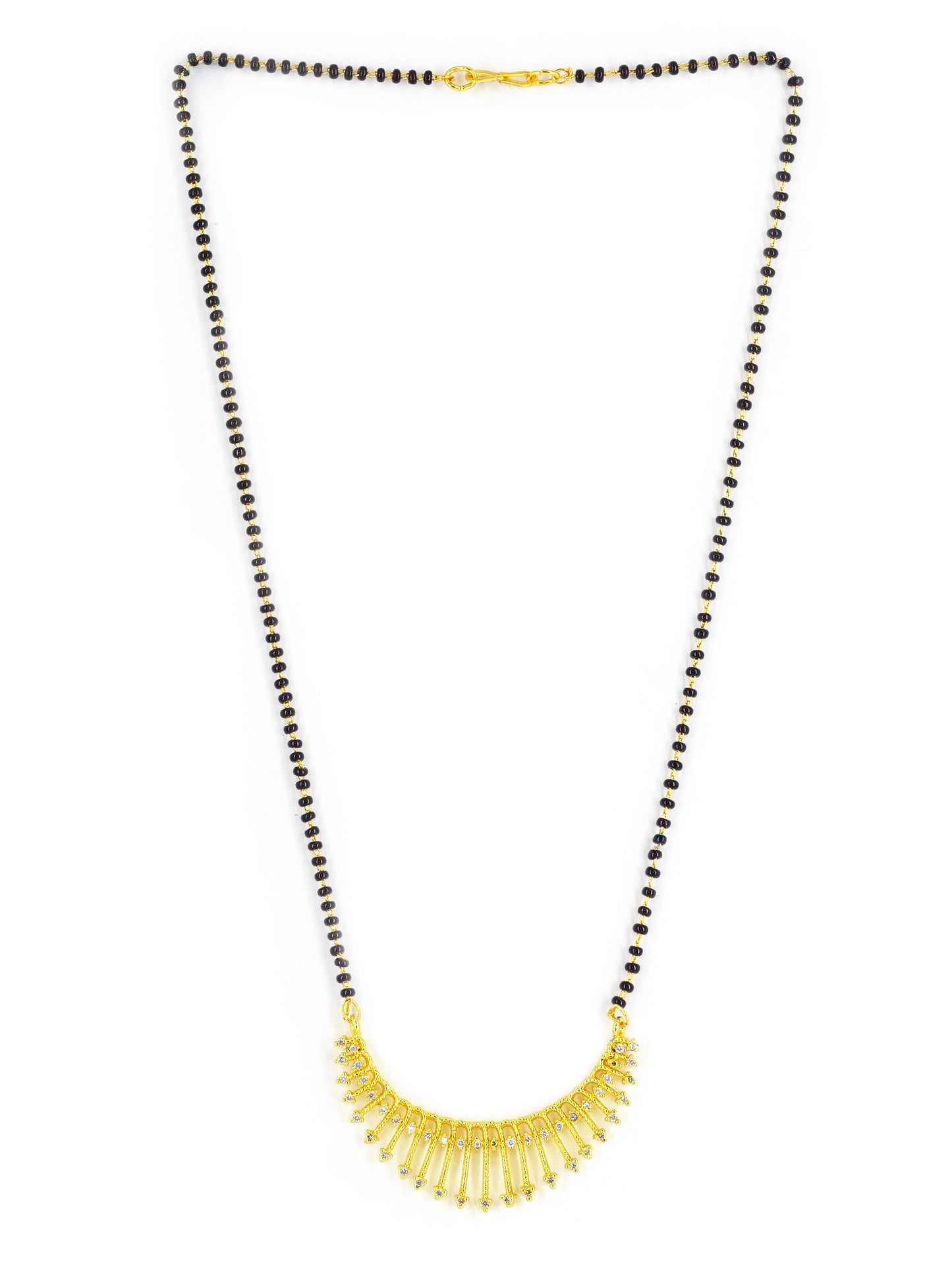 Gold Plated AD Studded Mangalsutra for Women