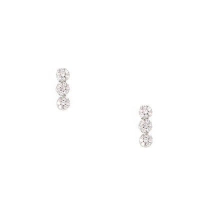 Silver Plated Floral Jewellery Set for Women