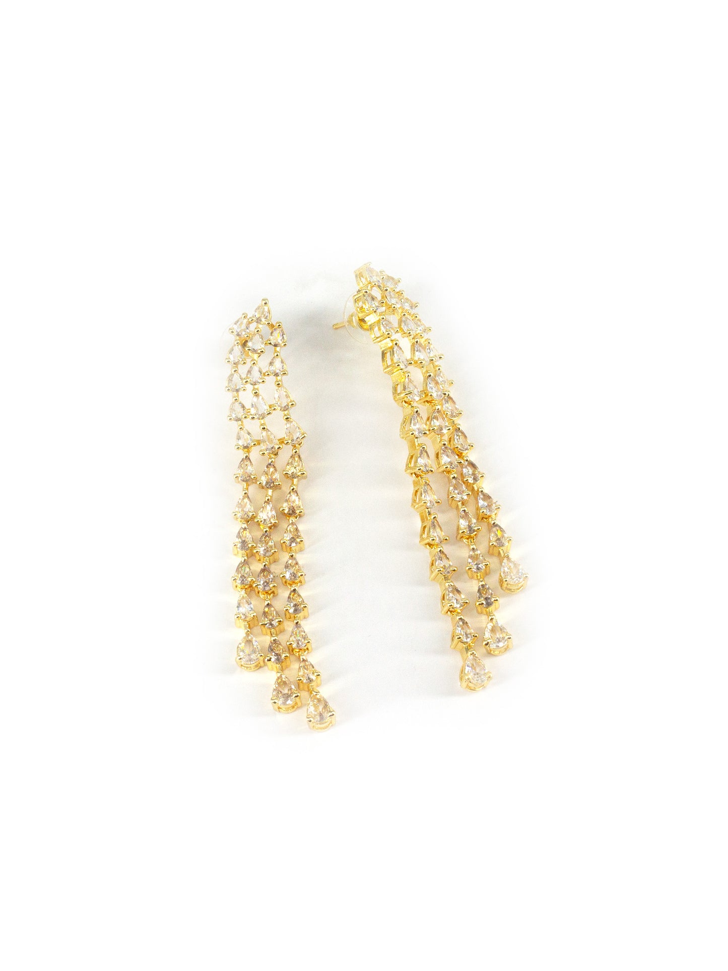 Gold Plated AD Studded Designer Jewellery Set for Women