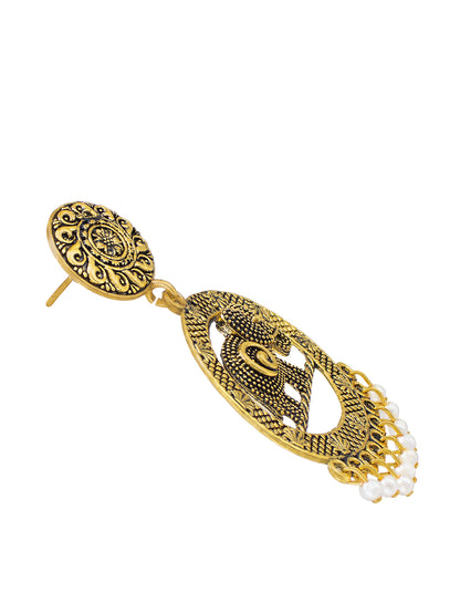 Elephant Beads Drop Earrings