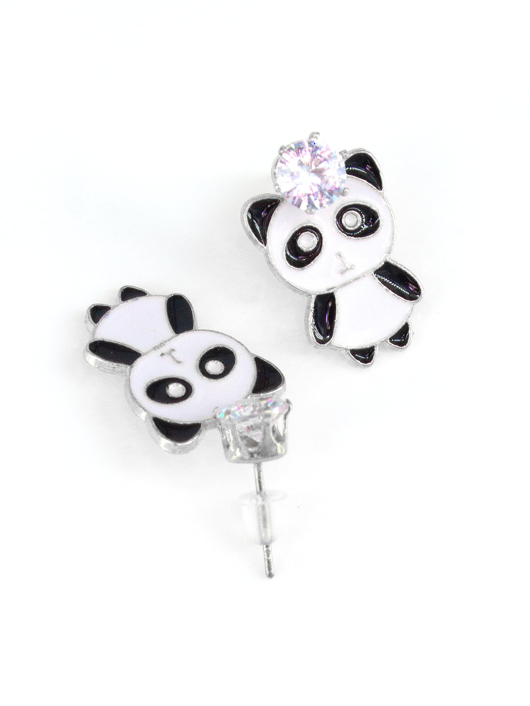 AD Cute Panda Earrings For Women And Girls