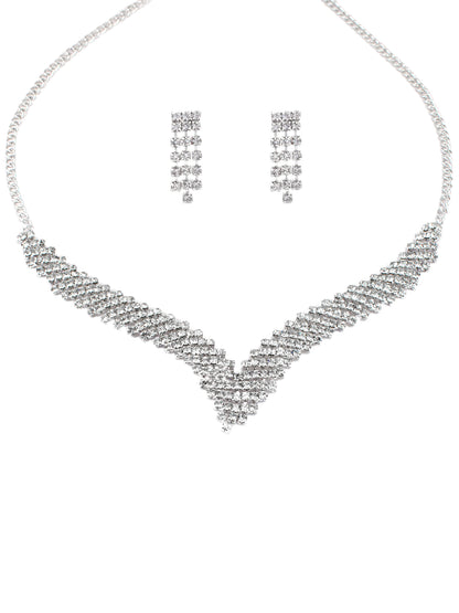 V Shaped Jewellery Set