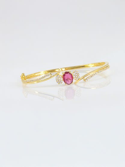 Red AD Statement Bracelet