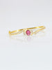Red AD Statement Bracelet