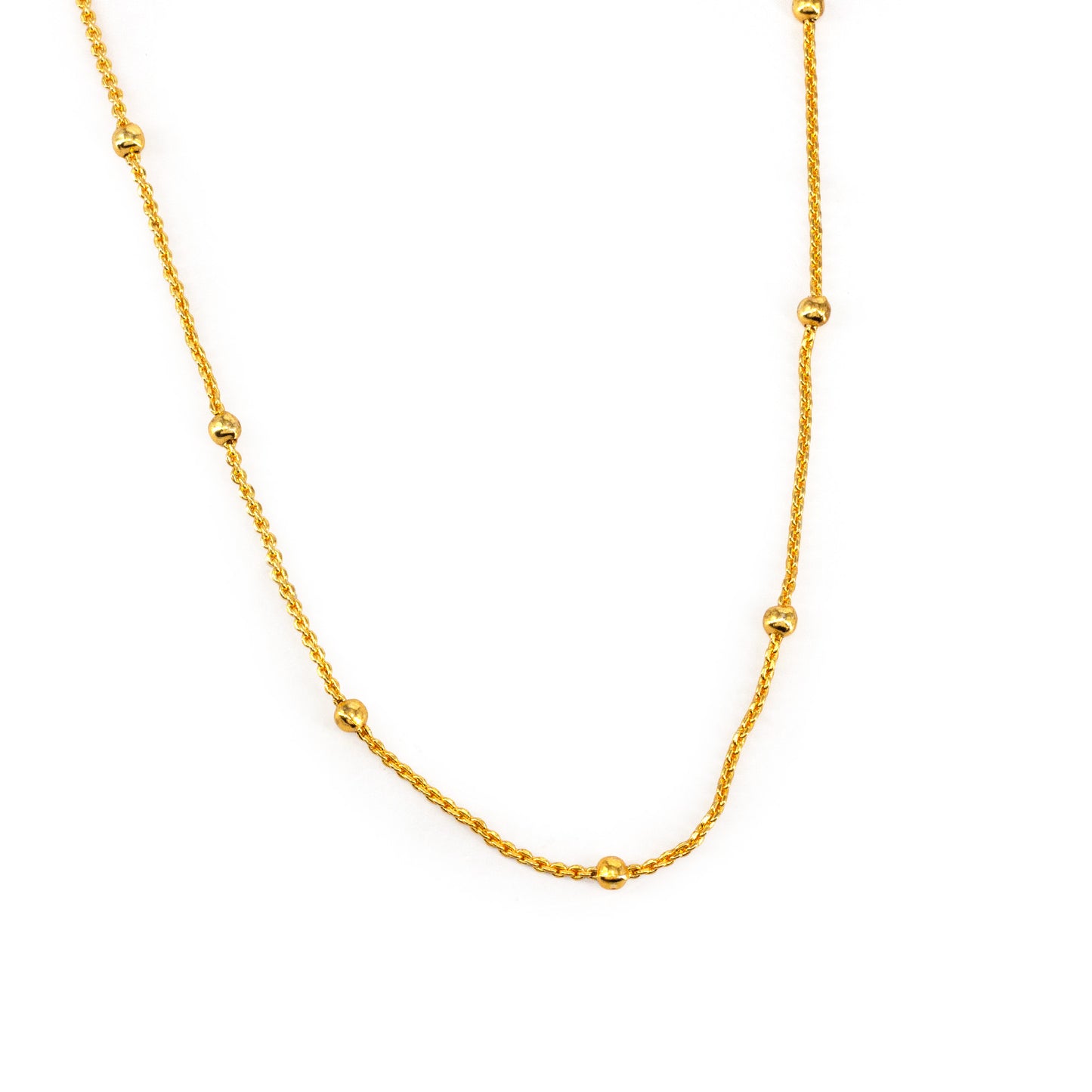 Gold Plated Minimal Chain for women