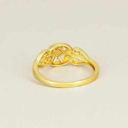 Gold Plated Anti Tarnish Finger Ring for Women
