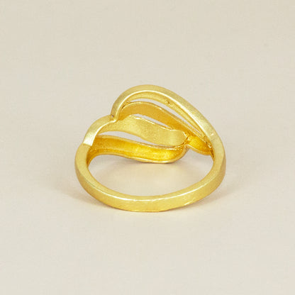 Gold Plated Anti Tarnish Finger Ring for Women