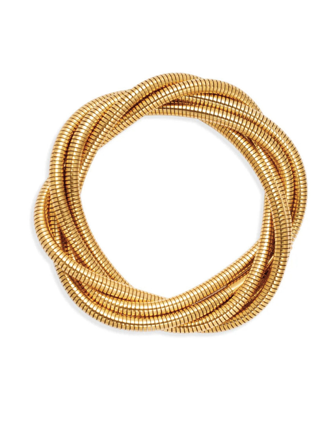5 Layered Spiral Bracelet