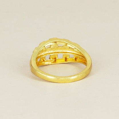 Gold Plated Anti Tarnish Finger Ring for Women