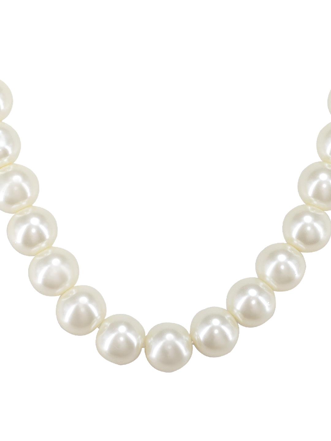 Pearl Beaded Moti Mala Trendy Necklace With Earrings
