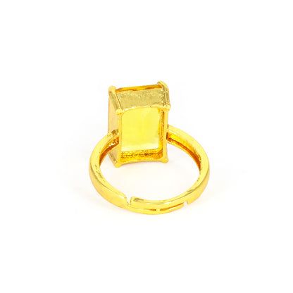 Gold Plated AD Finger Ring for Women