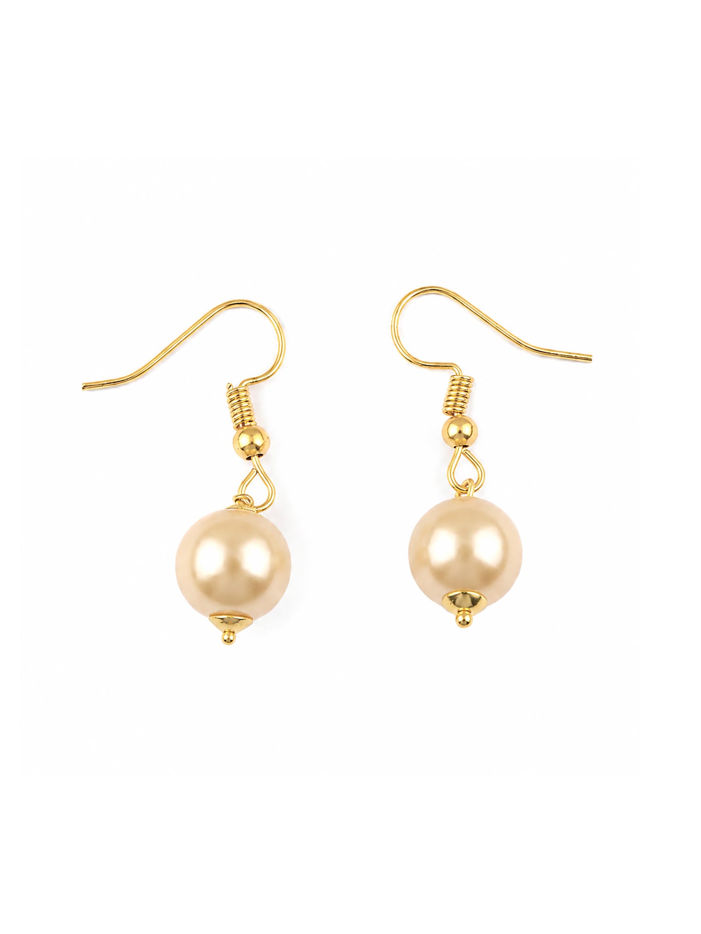 Gold Plated Pearl Jewellery Set for Girls