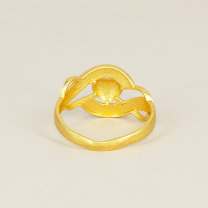 Gold Plated Anti Tarnish Finger Ring for Women