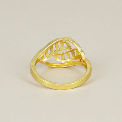 Gold Plated Anti Tarnish Finger Ring for Women