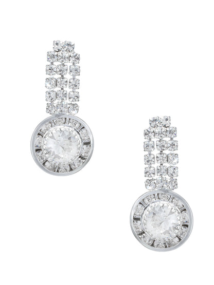 Floral CZ Jewellery Set