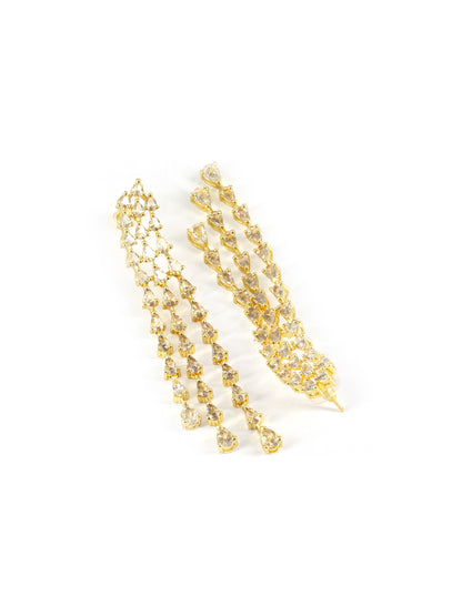 Gold Plated AD Studded Designer Jewellery Set for Women