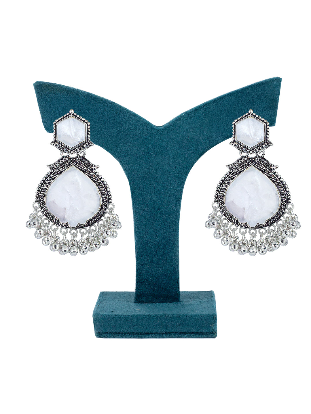 Textured Teardrop Earrings