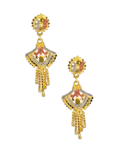 Traditional Gold-Plated Jewellery Set