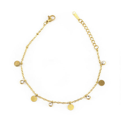 Gold Plated Chain Bracelet for Women