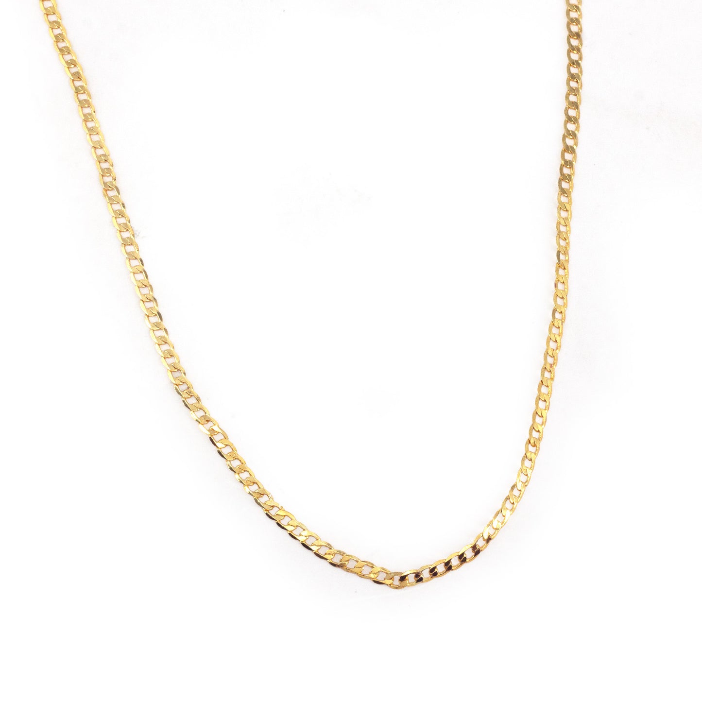 Gold Plated Minimal Chain for Men