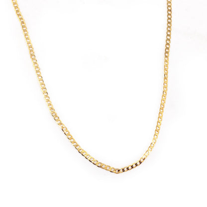 Gold Plated Minimal Chain for Men