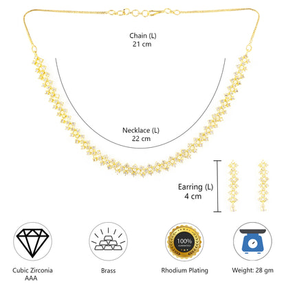 Gold Plated Minimal Jewellery Set for Women