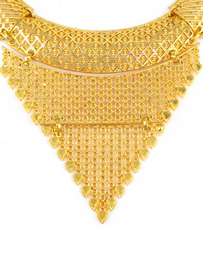Gold-Plated Traditional Bridal Jewellery Set