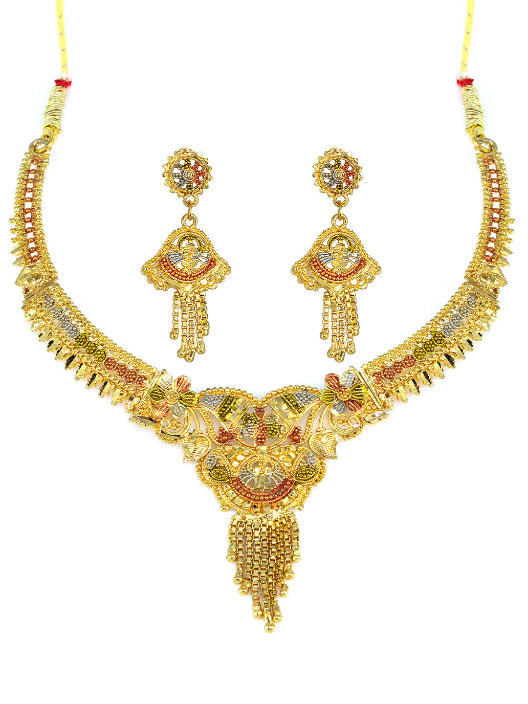 Gold-Plated Jewellery Set for Women