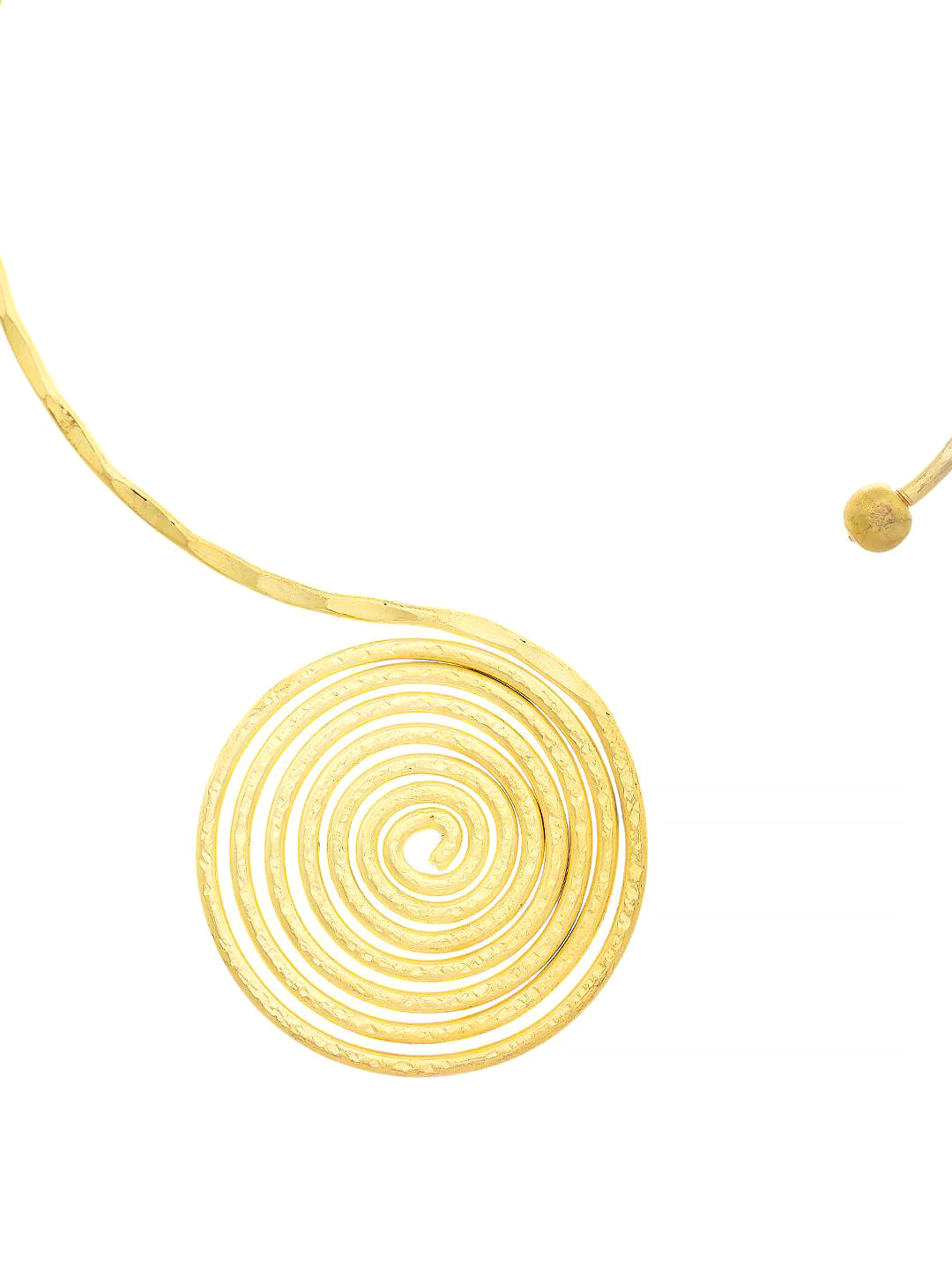 Spiral Hasli Necklace