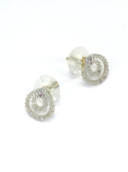 American Diamond  Mangalsutra With Earrings
