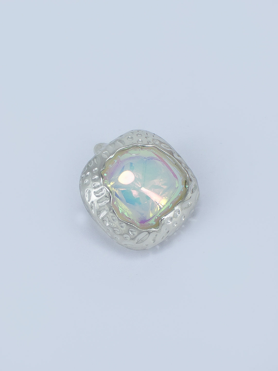 Square Stone Stud Earrings