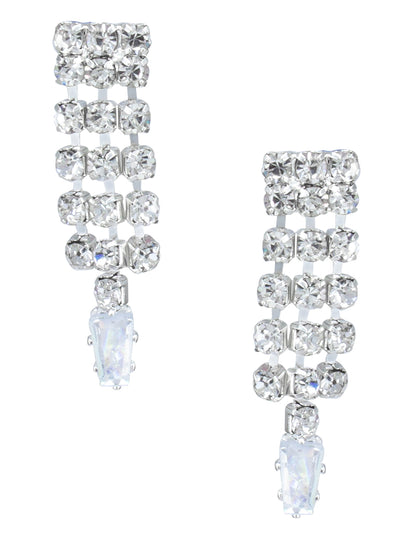 Floral CZ Jewellery Set