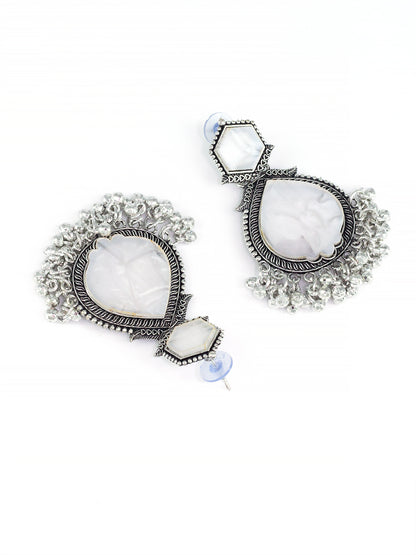 Textured Teardrop Earrings
