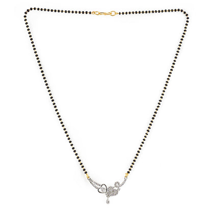 Silver Plated AD Mangalsutra for Women