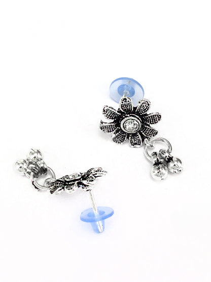 Oxidized Floral Choker Jewellery Set