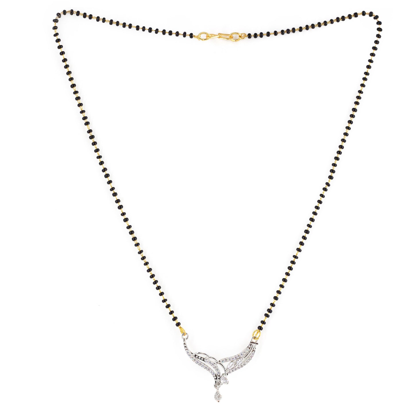 Silver Plated AD Mangalsutra for Women